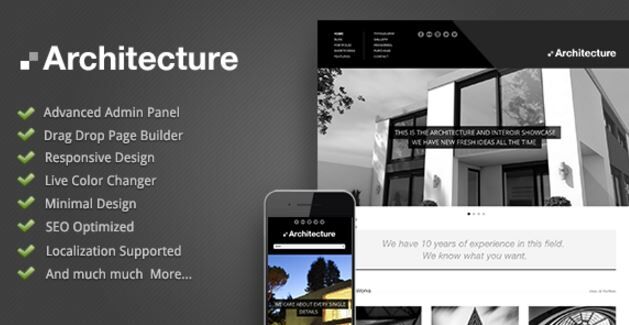 Architecture WordPress Theme Version