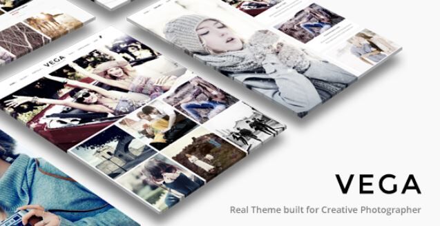Photography Portfolio Vega WordPress for Photography