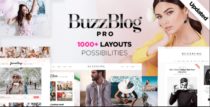 Buzz - Lifestyle Blog & Magazine WordPress Theme
