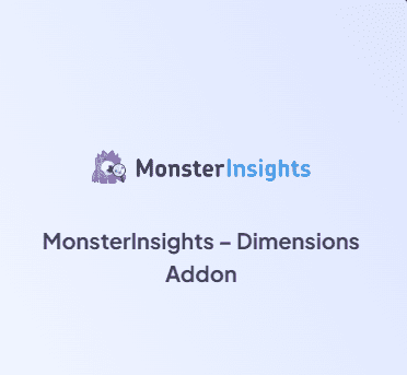 MonsterInsights Dimensions