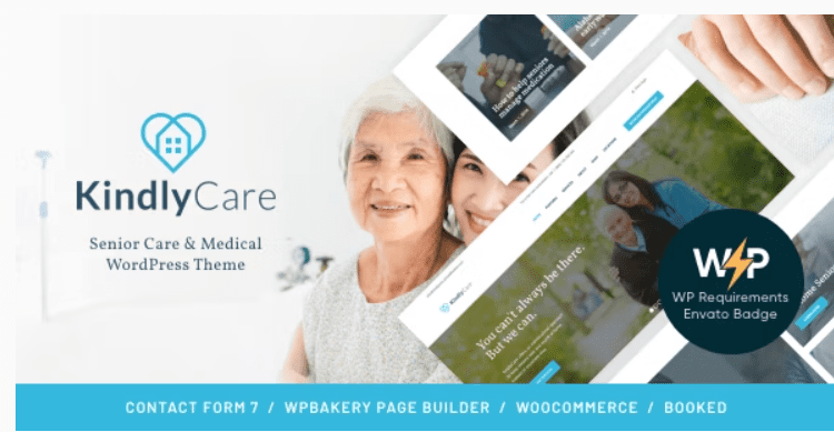 KindlyCare - Senior Care & Medical WordPress Theme