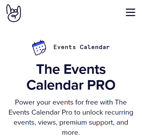 The Events Calendar Pro