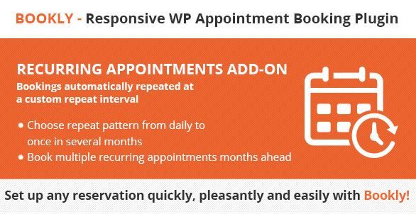 Bookly Recurring Appointments