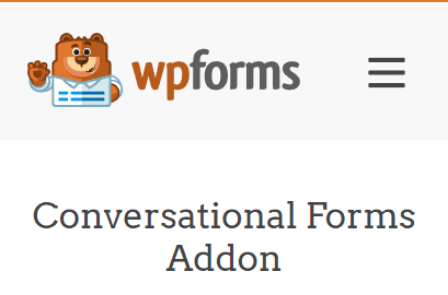 WPForms Conversational Forms