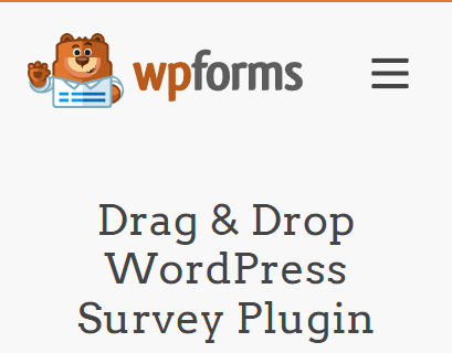 WPForms Survey Addon