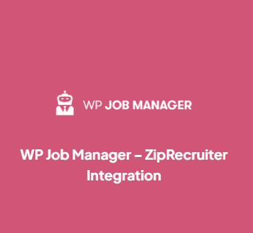 Wp Job Manager Ziprecruiter Integration