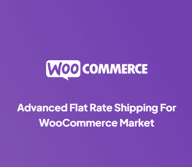Advanced flat rate shipping for WooCommerce