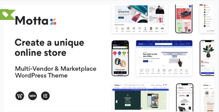 Motta MultiVendor and Marketplace WordPress Theme