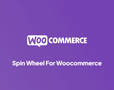 Spin Wheel For WooCommerce