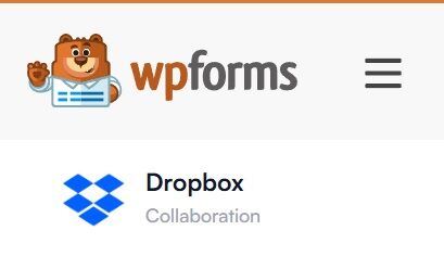 wpforms dropbox