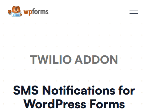 WPForms Twilio